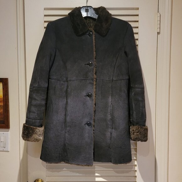 Shearling Coat - Picture 1 of 10